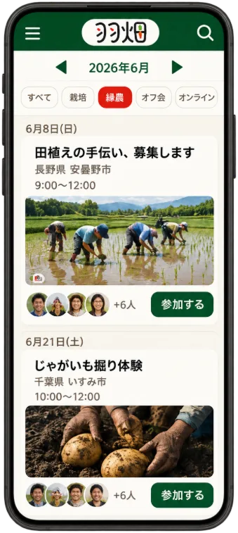縁農のスマホ